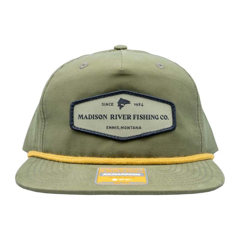 MRFC Logo Patch 256 Loden/Gold Rope