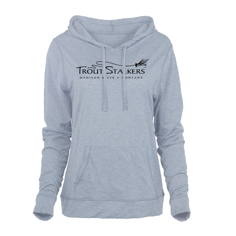 MTS Logo Women’s Slub Hoody Blue Fog