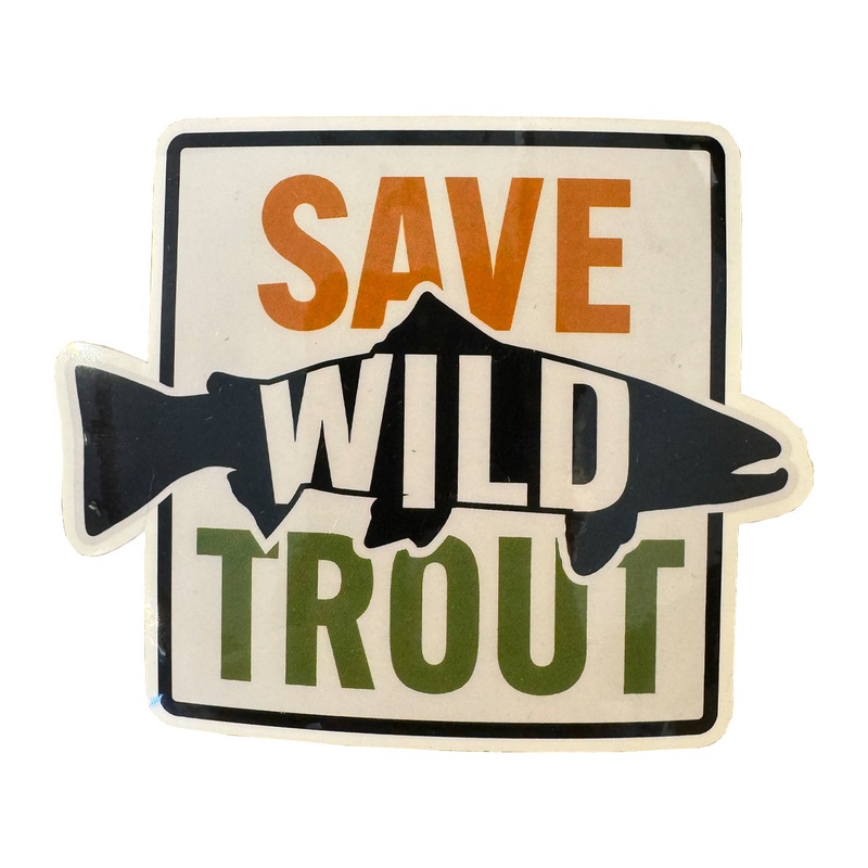 RYW Save Wild Trout Sticker