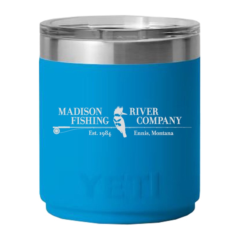 YETI MRFC logo Rambler 10 oz Lowball 2.0 MS Big Wave Blue