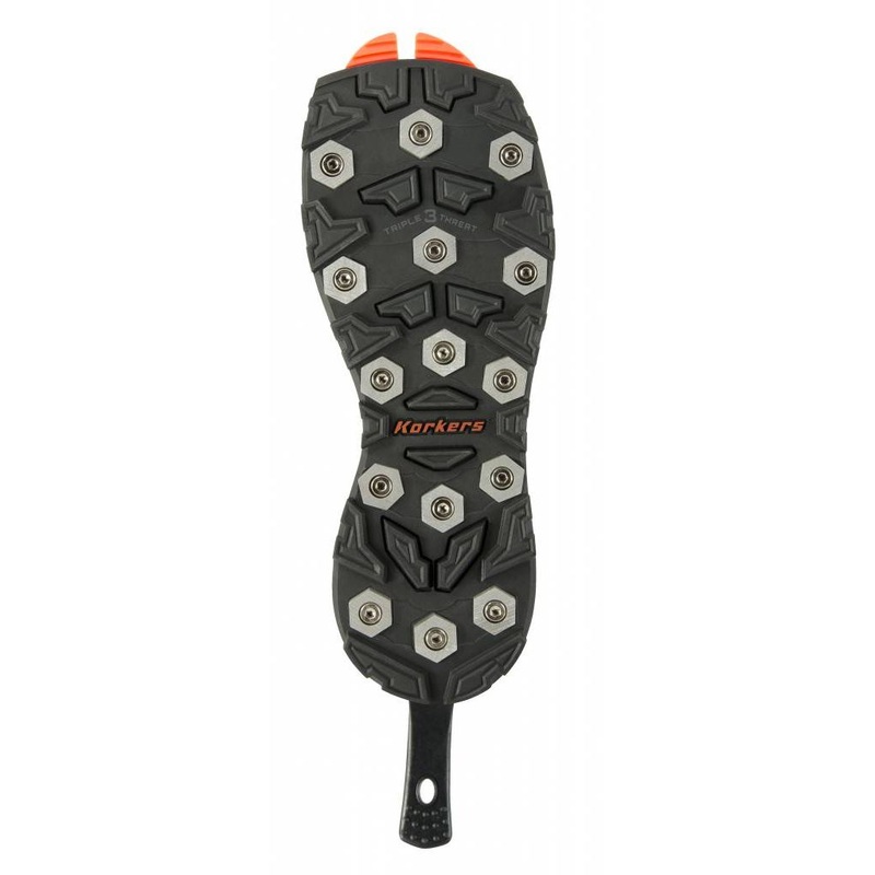 Korkers OmniTrax 3.0 Triple Threat Aluminum Hex Disc Soles
