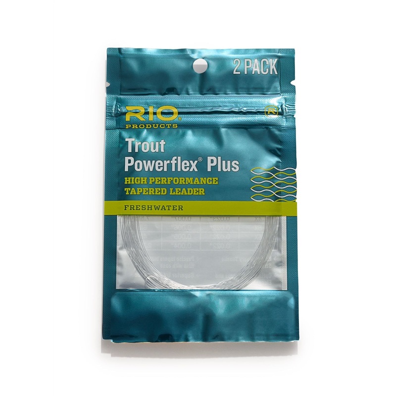 RIO Powerflex Plus Leader 2-Pack 12′
