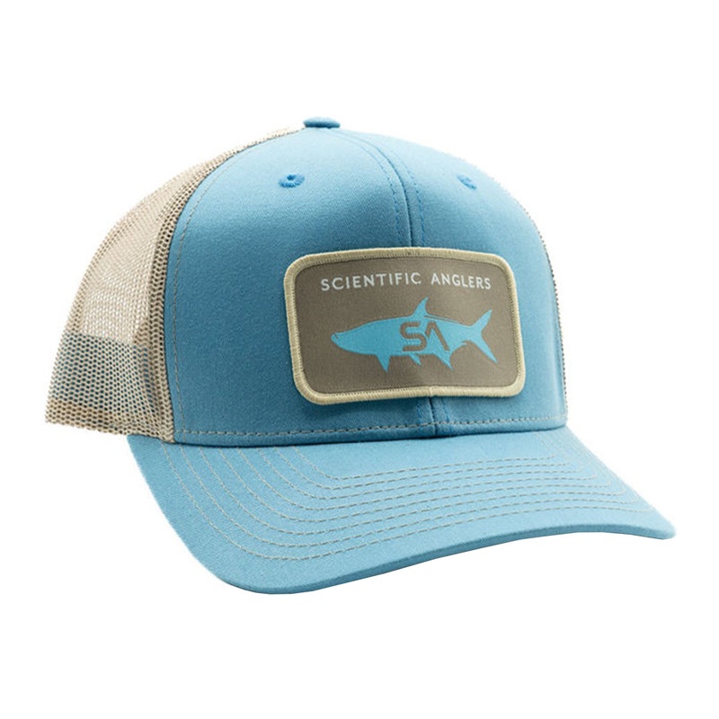 Scientific Anglers Tarpon Trucker Tan/Mesh/Blue Front Tarpon Patch