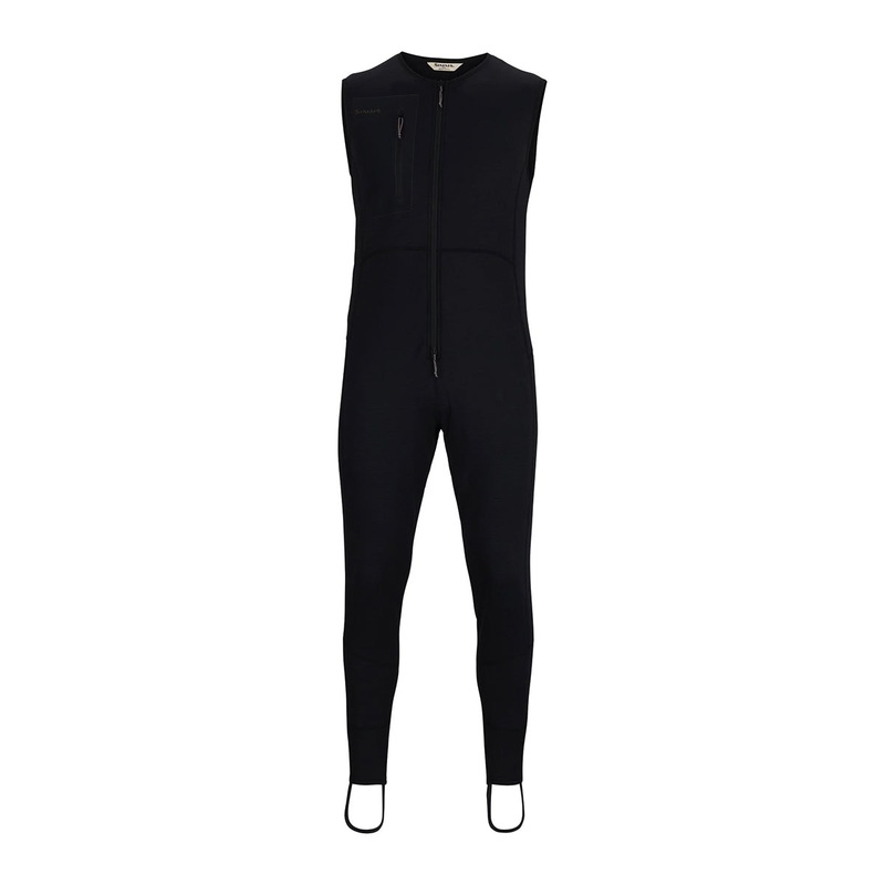 Simms Fleece Midlayer Bib Black