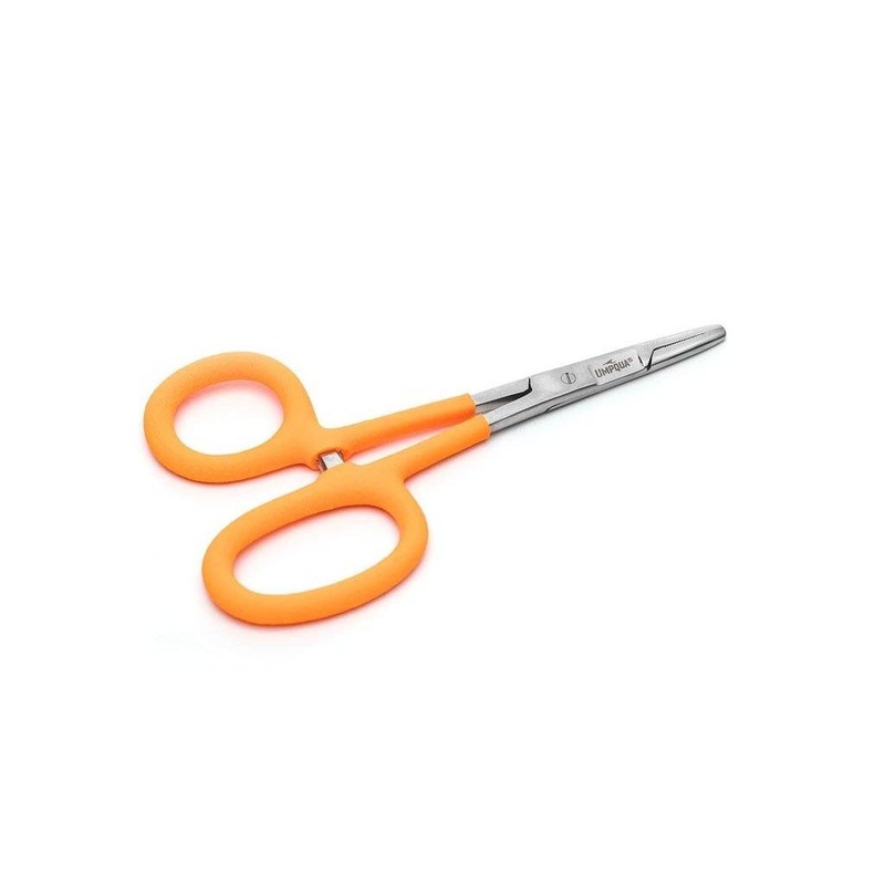 Umpqua RiverGrip Scissors/Forceps 6″ Orange