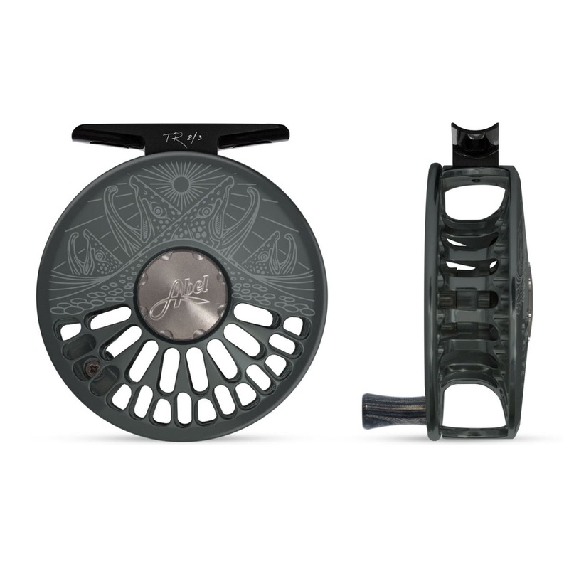 Abel TR Reel 2/3 Underwood Last Light Slate Gray with Ebony Handle