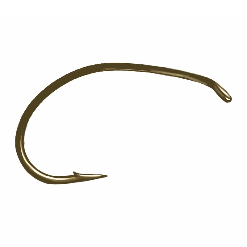 Daiichi 1138 Wide Gape Scud Hook Bronze