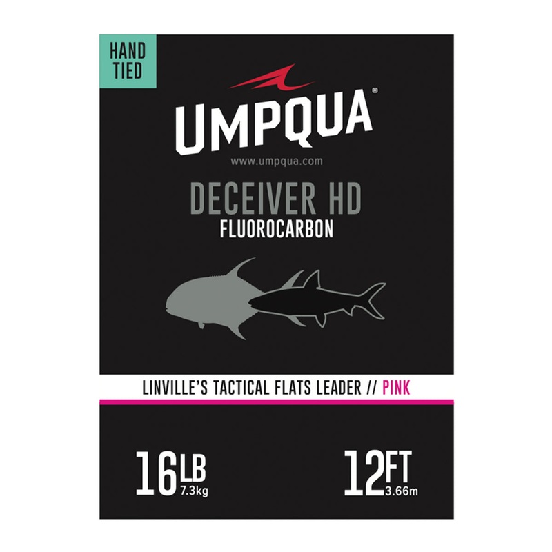 Umpqua Linville’s Tactical Flats Fluorocarbon Leader 12′ Clear Single