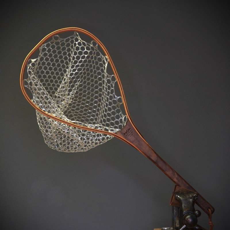 XL 18″x14″ – Natural Fly Fishing Traditional Landing Net
