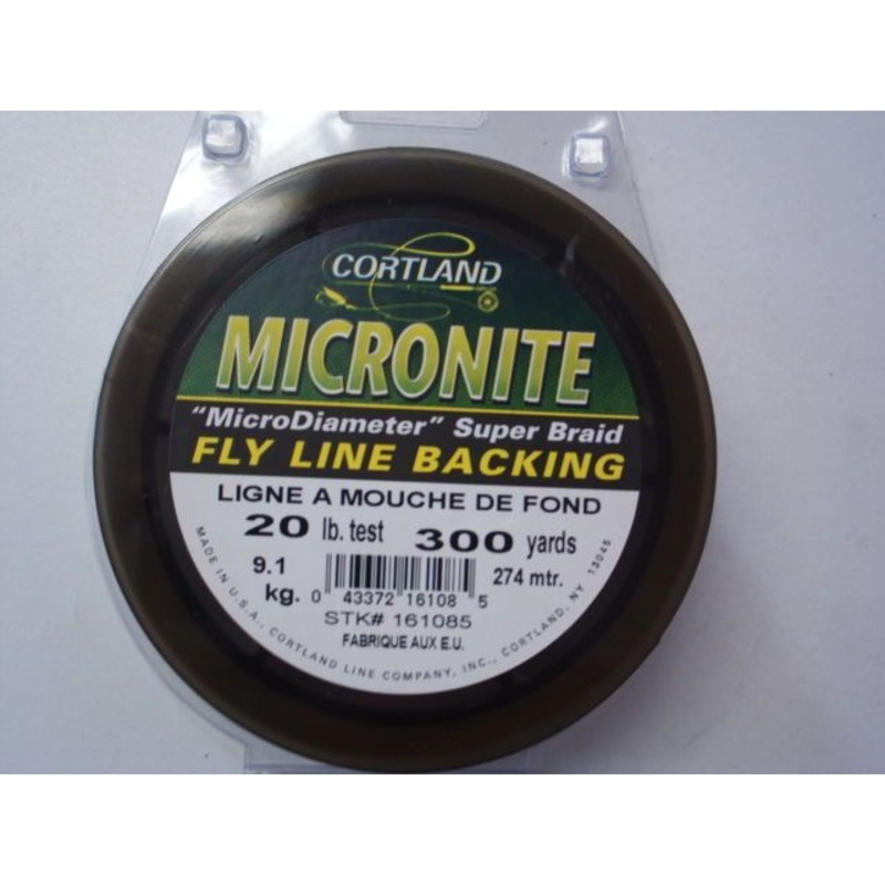 Cortland Micro-Diameter Backing
