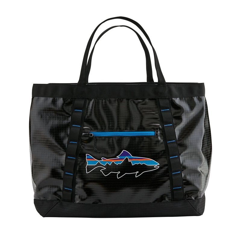 Patagonia Black Hole Gear Tote Black w/Fitz Trout