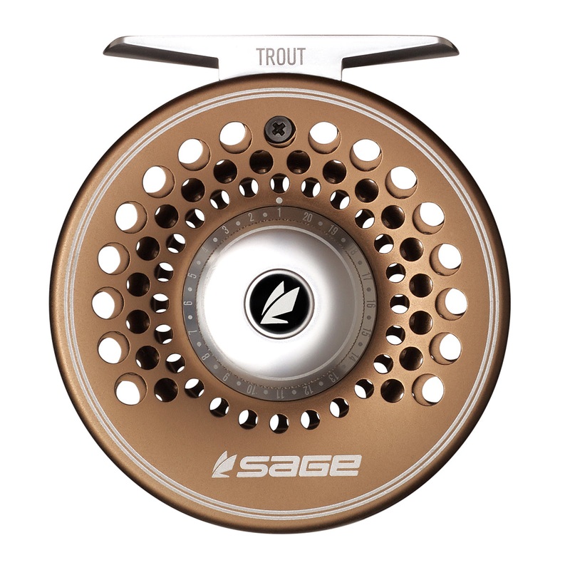 Sage Trout Fly Reel Bronze