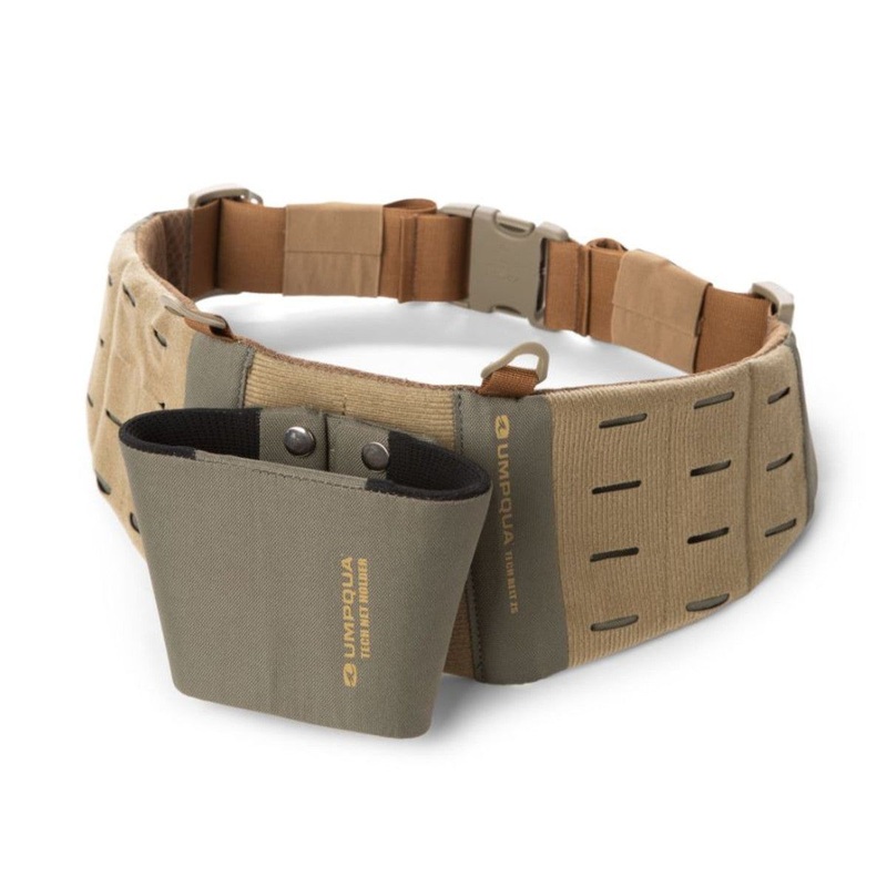 Umpqua Wader Belt ZS2 w/ Net Holder Olive