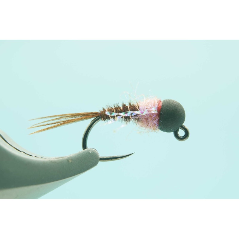 Black BH French Dip Pink #16 2.3mm Bead