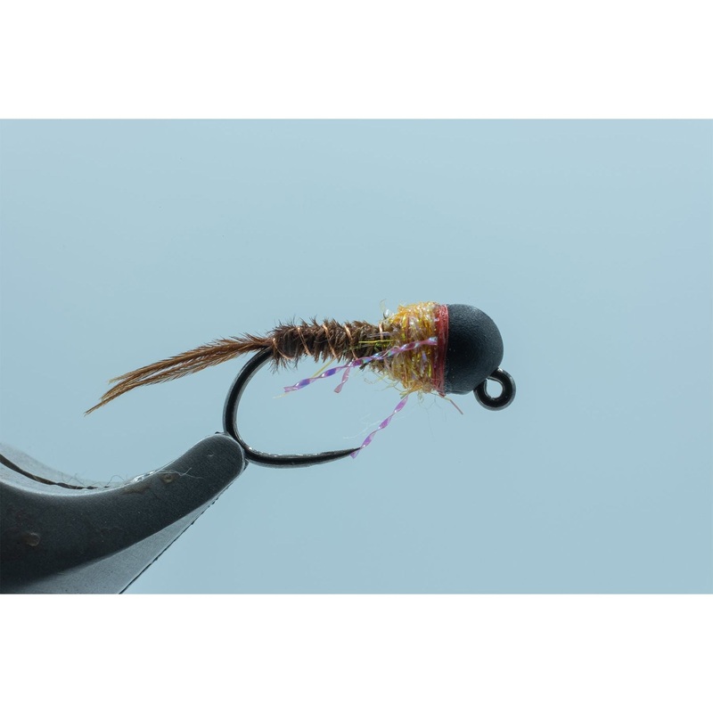 Black BH French Dip Shrimp #12 3.8mm Bead