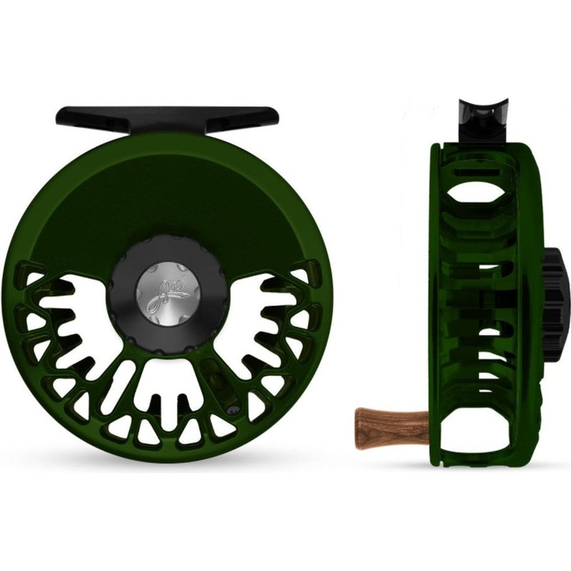 Abel Vaya Reel  4/5 Deep Green/Black Drag Knob