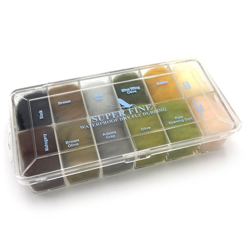 Super Fine Dry Fly Dubbing Dispenser