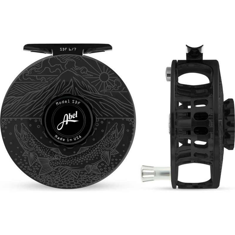 Abel SDF 6/7 Reel Underwood Ridge Riders Slate Gray/Platinum Handle