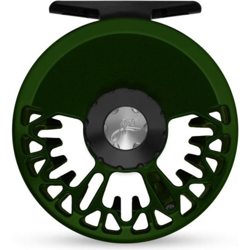 Abel Vaya Reel  5/6 Deep Green/Platinum Handle