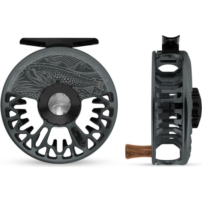 Abel Vaya Reel 5/6 Underwood On the Hunt Slate Gray