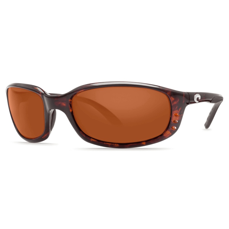 Costa Brine Sunglasses Copper Tortoise 580P C-Mate Readers