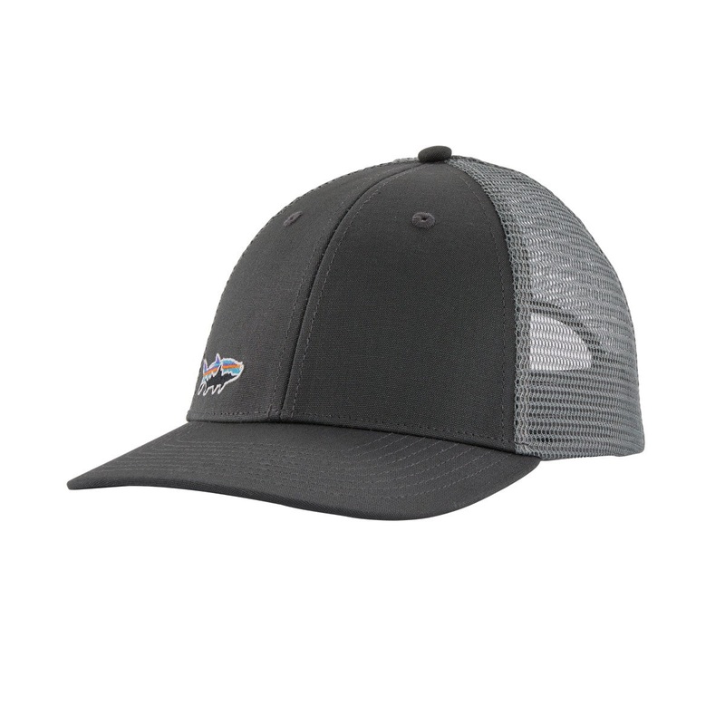 Patagonia Fitz Roy Fish LoPro Trucker Forge Grey w/Tarpon