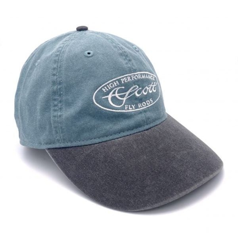 Scott Fly Rods LoPro White Scott Script Hat