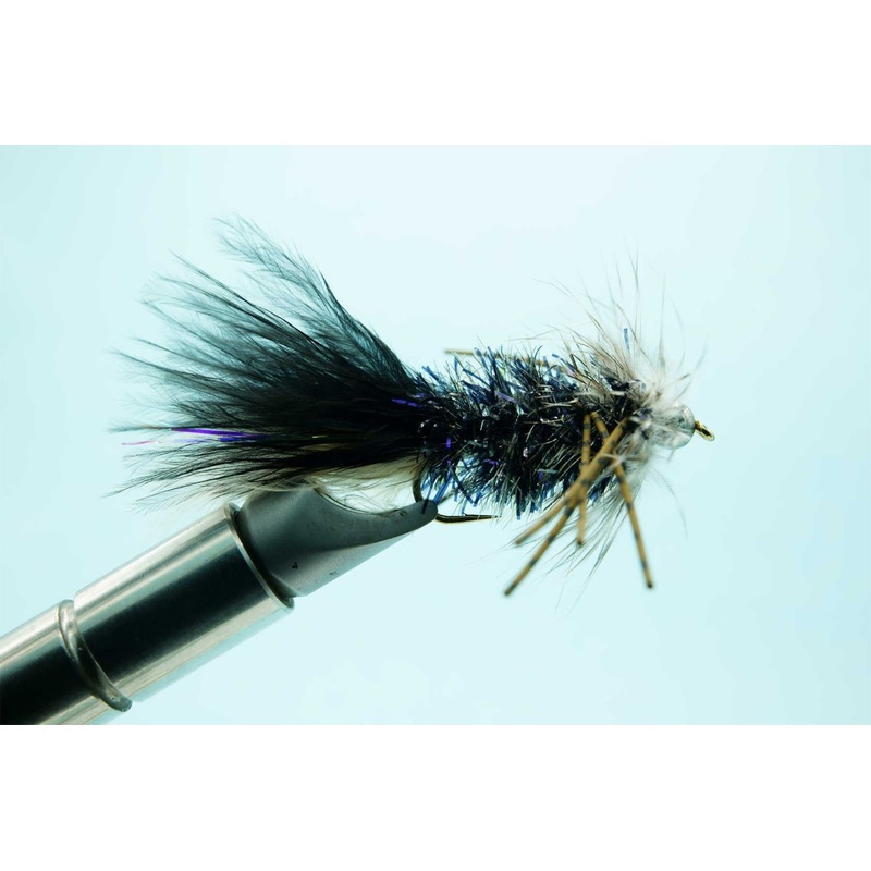 TBH Rubber Leg Bugger Black #6