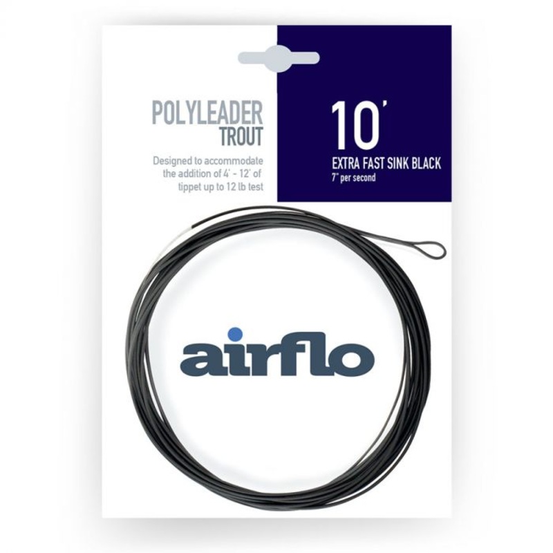AirFlo Standard Trout Polyleader 10′ -12lb