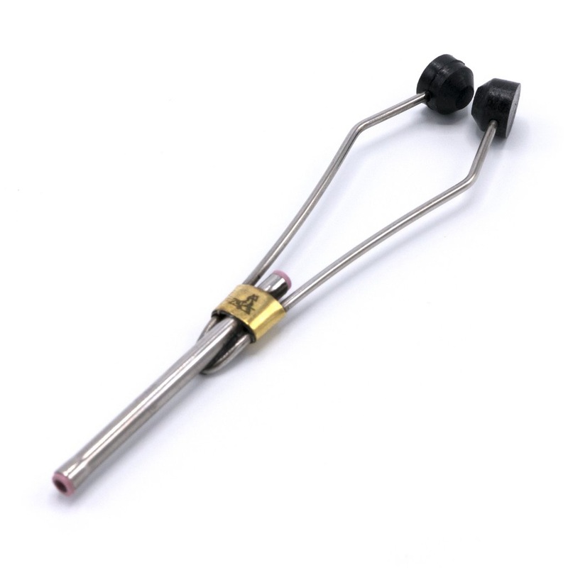 Dr. Slick Glass Bobbin, 4″, Dual Glass Inserts, Delrin Feet