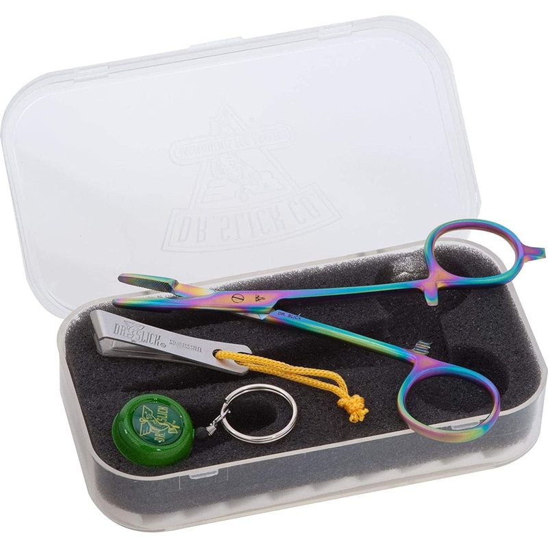 Dr. Slick Prism Clamp Gift Set in Medium Fly Box
