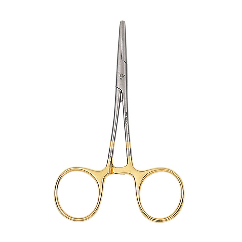 Dr. Slick Standard Clamp, 4″, Gold Loops, Straight