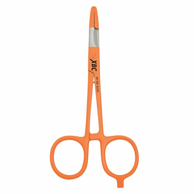 Dr. Slick XBC Scissor Clamp, 5″, Orange, Straight