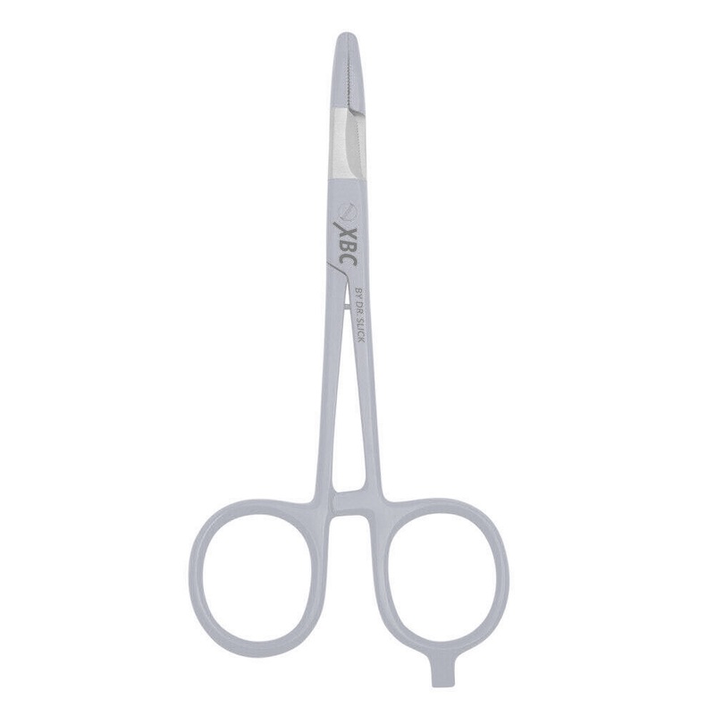 Dr. Slick XBC Scissor Clamp, 5″, White, Straight