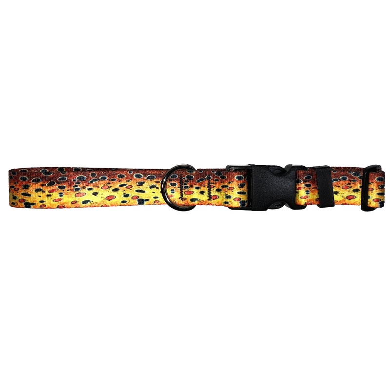Cognito Dog Collar Brown Trout #2