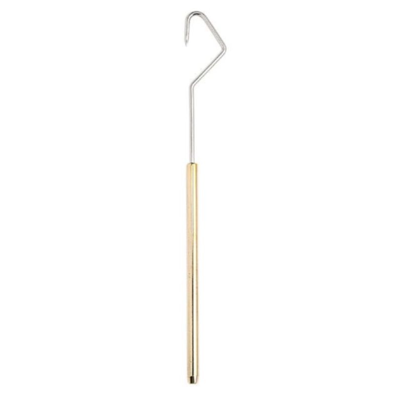 Dr. Slick Dubbing Hook, Gold, 5″, w/Half Hitch Tool