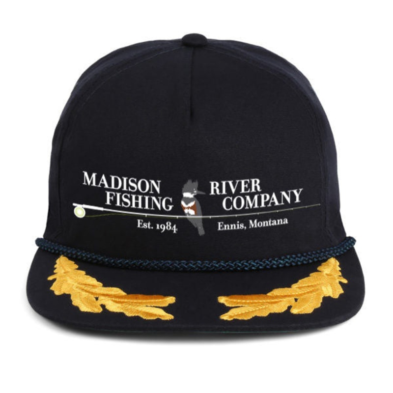 Imperial MRFC Logo The Skipper Rope Hat Navy