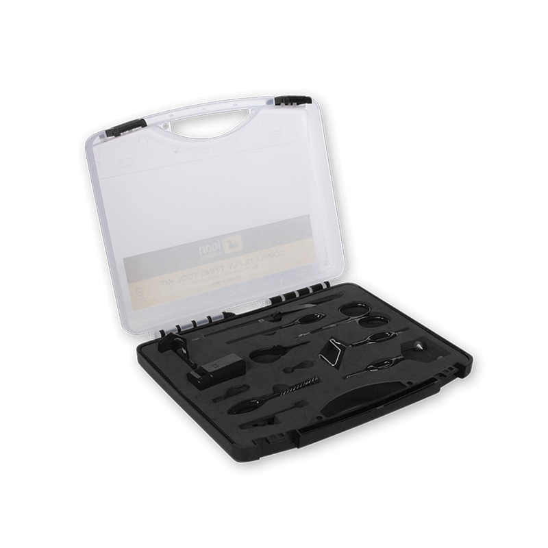Loon Complete Fly Tying Tool Kit Black
