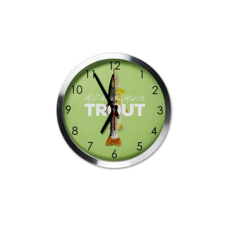 R.L. Winston Trout Wall Clock
