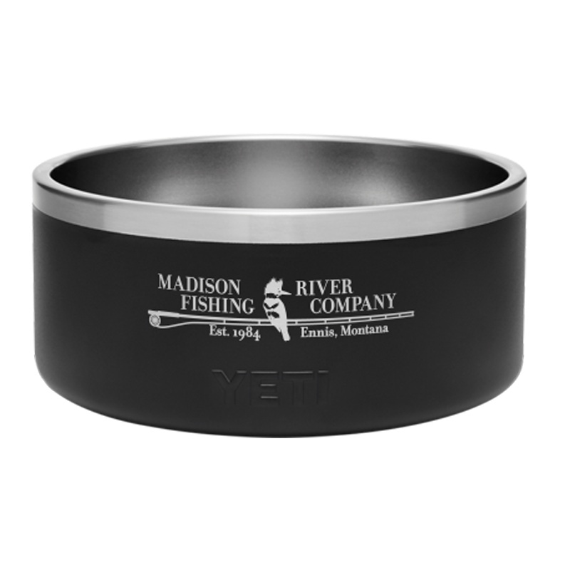 YETI Boomer 8 Large Dog Bowl MRFC Logo Black