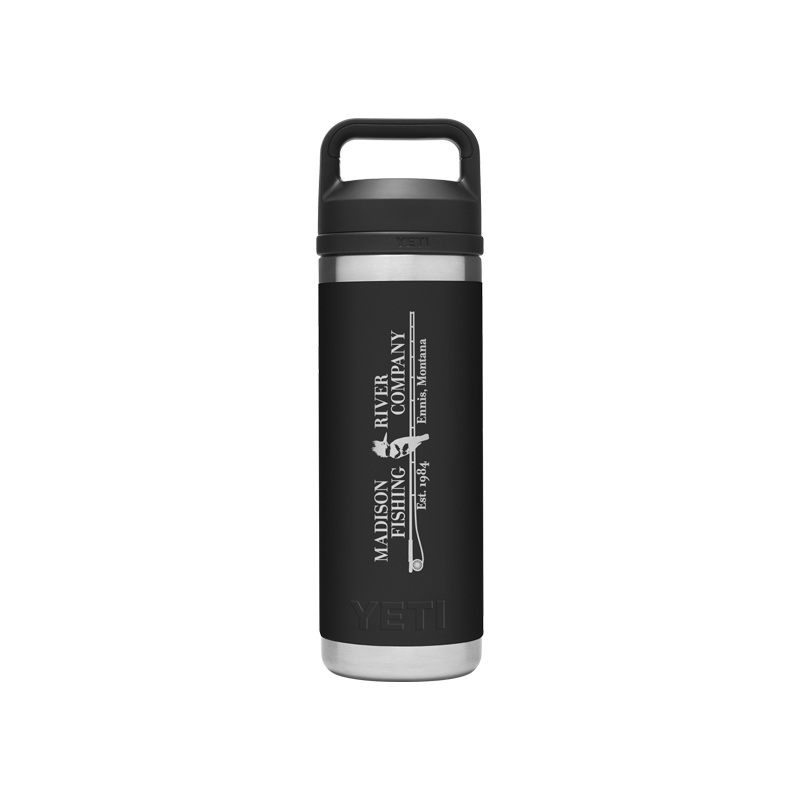 YETI Rambler 18oz. Bottle Chug MRFC Logo Black