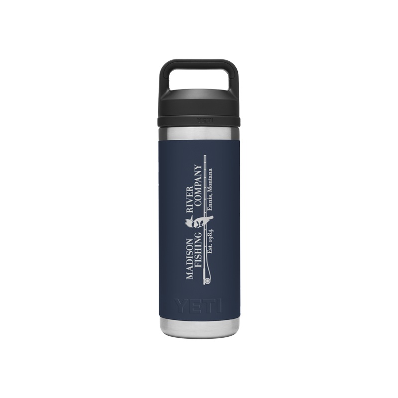 YETI Rambler 18oz. Bottle Chug MRFC Logo Navy