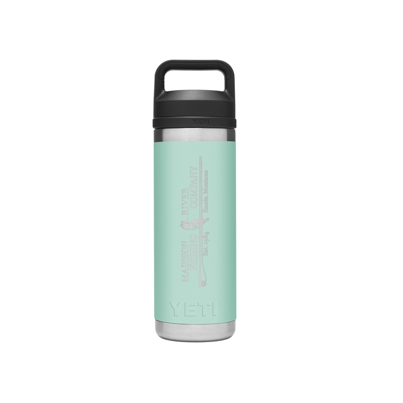 YETI Rambler 18oz. Bottle Chug MRFC Logo Seafoam