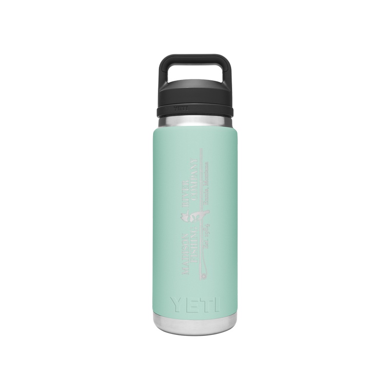 YETI Rambler 26oz. Bottle Chug MRFC Logo Seafoam