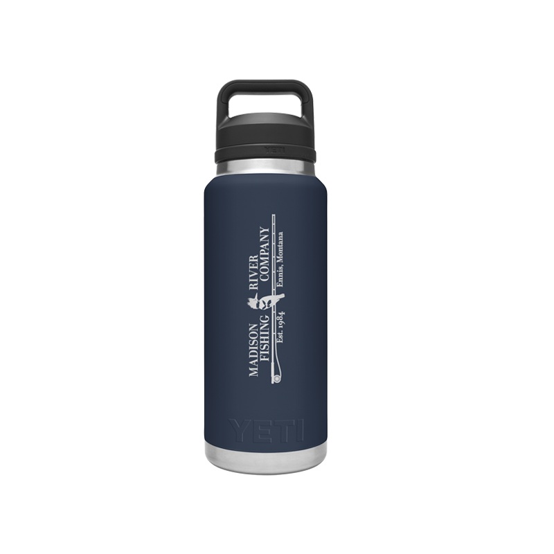 YETI Rambler 36oz. Bottle Chug MRFC Logo Navy
