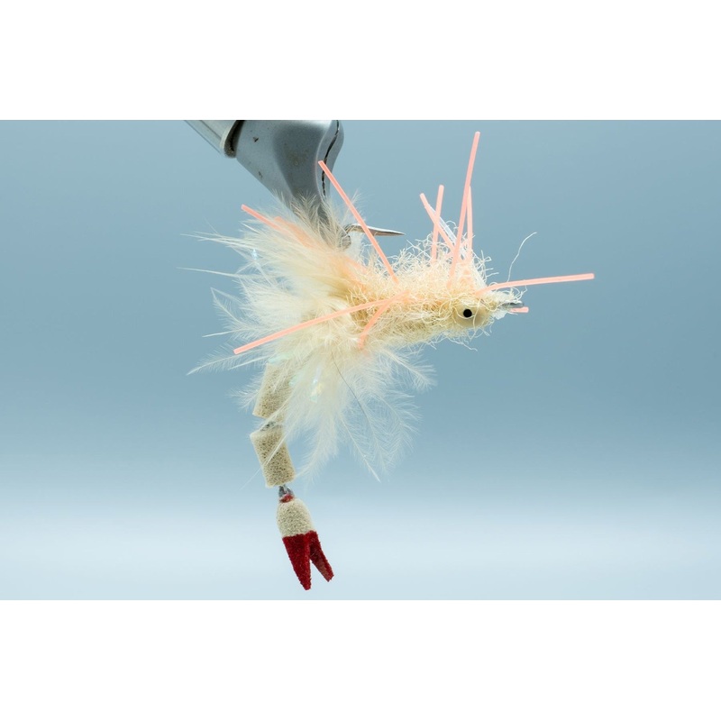 Arculeo’s Bonefish Tickler (w/ Claw) Dark Tan w/ Orange #4