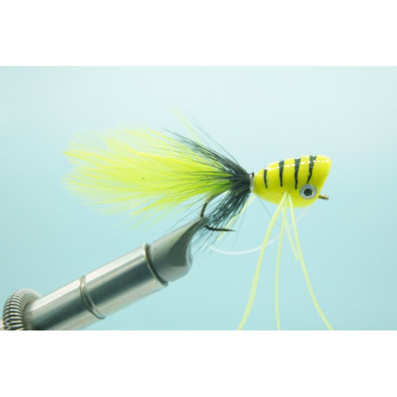 Bass Popper Chartreuse #1/0