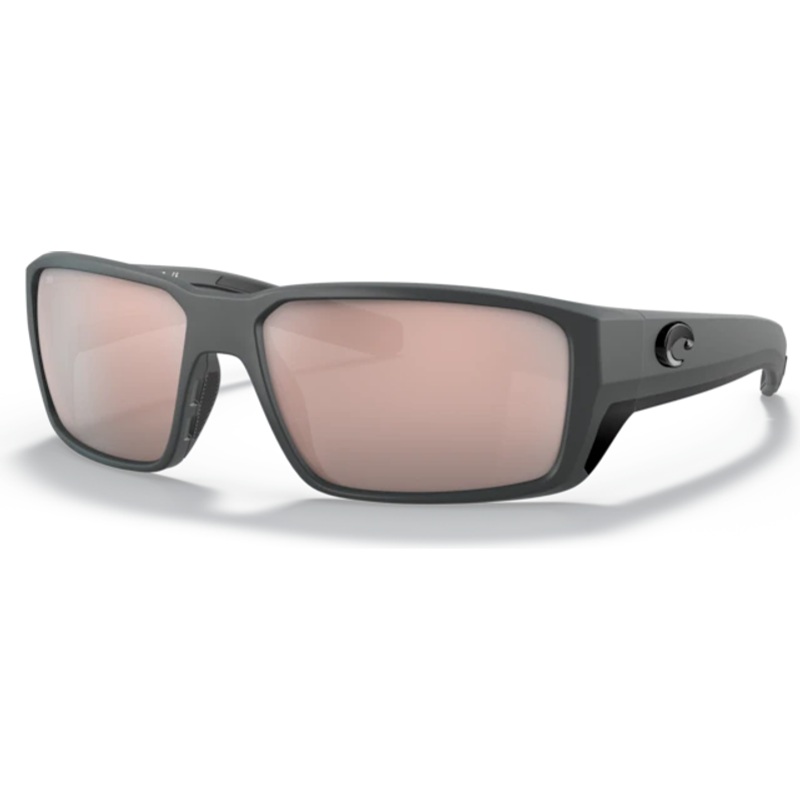 Costa Fantail Pro Sunglasses Matte Grey Green Mirror 580G