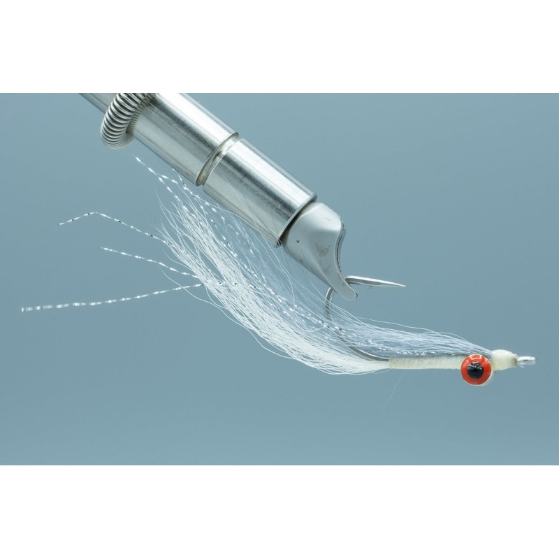 Clouser Minnow-#2/0- Gry/Wht
