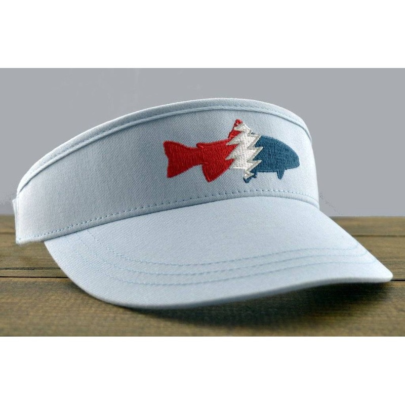 Pesca Muerta Hat Trout Tour Visor Light Blue